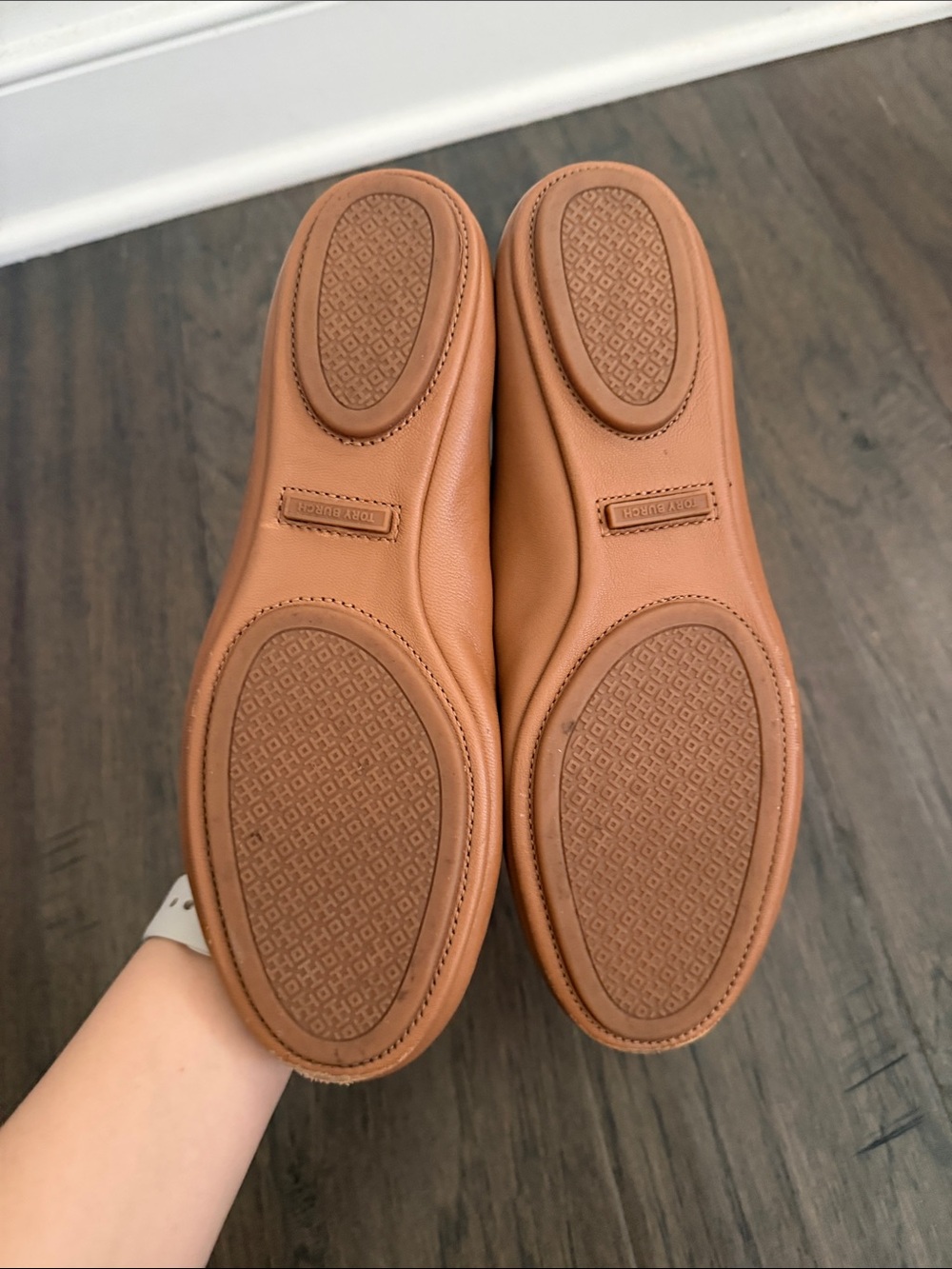 Tory Burch Cognac Ballet Flats - Picture 4 of 5
